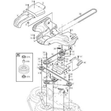 ORIGINAL STIGA TITAN RIEMENSCHEIBENBAUGRUPPE – 1134-6911-01 | NewgardenParts.com