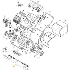 ALBERO SCARIFICATORE 1300W ORIGINALE STIGA - 118810266/0 | NewgardenParts.com