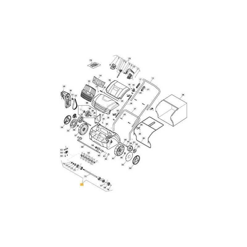 ORIGINAL STIGA Vertikutiererwelle 1300 W – 118810266/0
