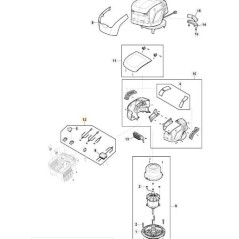 FUENTE DE ALIMENTACIÓN DOBLE PH 500 ORIGINAL STIGA - 118811366/0