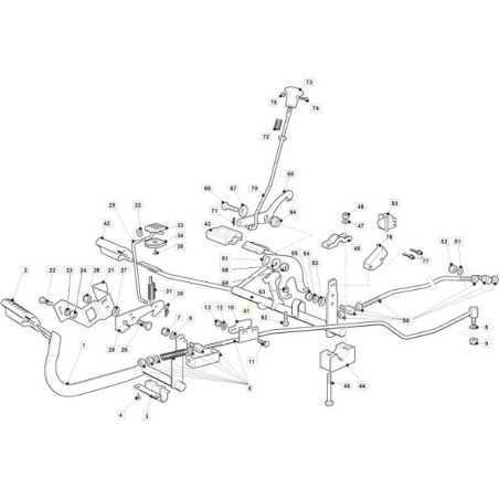 ACHSENSATZ VORWÄRTS/RÜCKWÄRTS ZNN TC C/C.C ORIGINAL STIGA - 382000395/0 | NewgardenParts.com
