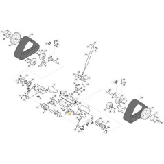 AXE DE RÉGLAGE DE VOIE SNTH760 ZNB ORIGINE STIGA - 383000301/0 | NewgardenParts.com