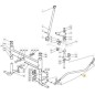 ASTA COMANDO STERZO NJ102 15 ORIGINALE STIGA - 382000610/0