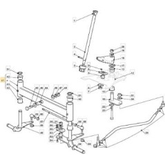 BILANCO. AVANTRENOCTF NJ102 15(RIC) ORIGINALE STIGA - 382034036/0 | NewgardenParts.com