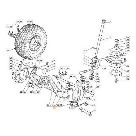 VORDERER ROCKER ROCKER AUS GUSSEISEN TCHE (ORIGINAL STIGA - 382034031/0 | NewgardenParts.com