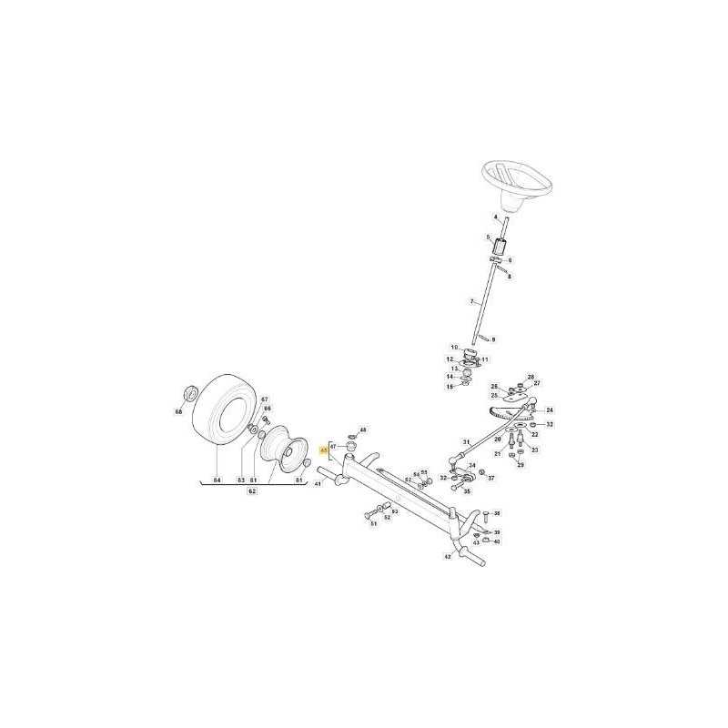FRONT ROCKER ROCKER SD 98 ORIGINAL STIGA - 382034029/0