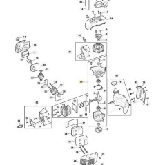BLOQUE DE MOTOR ORIGINAL STIGA - 118805544/0 | NewgardenParts.com