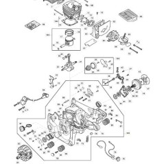 ORIGINAL STIGA-MOTORBLOCK – 118805028/0
