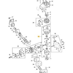 ORIGINAL STIGA-MOTORBLOCK – 118805536/0