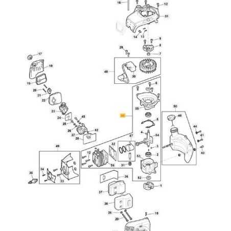 BLOQUE DE MOTOR ORIGINAL STIGA - 118805536/0 | NewgardenParts.com