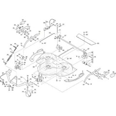 BRAZO ELEVADOR DERECHO PIA.CD100QF VNGA ORIGINAL STIGA - 387106293/0 | NewgardenParts.com