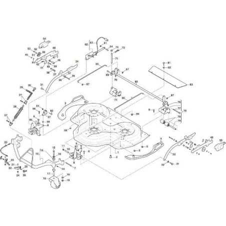 BRAZO ELEVADOR DERECHO PIA.CD100QF VNGA ORIGINAL STIGA - 387106293/0 | NewgardenParts.com