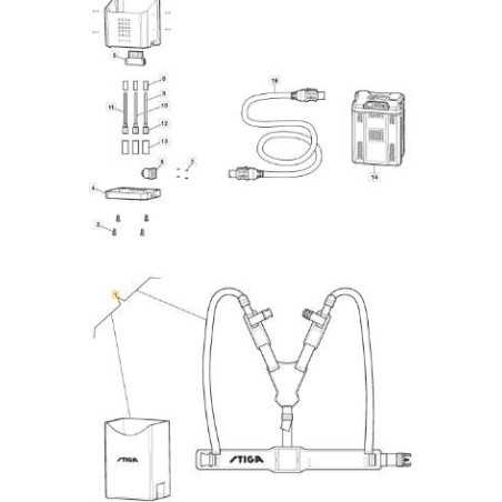 BRACELET STIGA ORIGINAL - 118810725/0 | NewgardenParts.com