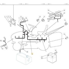 LUXUS-FRONTGURT ORIGINAL STIGA-KIT – 182040089/0