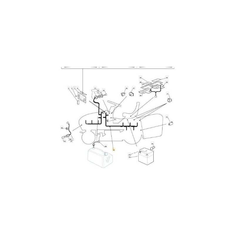 CABLAGGIO ANTERIORE LUSSO KIT ORIGINALE STIGA - 182040089/0