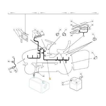 CABLAGGIO ANTERIORE LUSSO KIT ORIGINALE STIGA - 182040089/0 | NewgardenParts.com