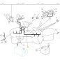 CABLAGGIO ANTERIORE LUSSO KIT ORIGINALE STIGA - 182040089/0