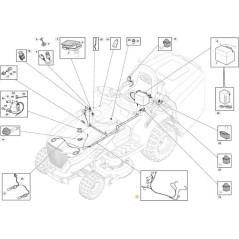 KIT CABLAGE MP HY HONDA ORIGINAL STIGA - 182040233/0