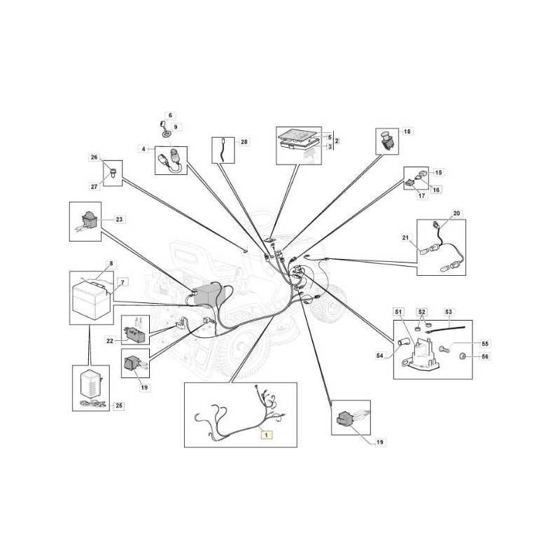 WIRING KIT MP HY HONDA ORIGINAL STIGA - 182040200/0