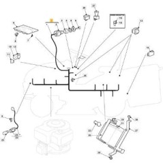 KIT DE ARNÉS NJ HONDA ORIGINAL STIGA - 182040235/0