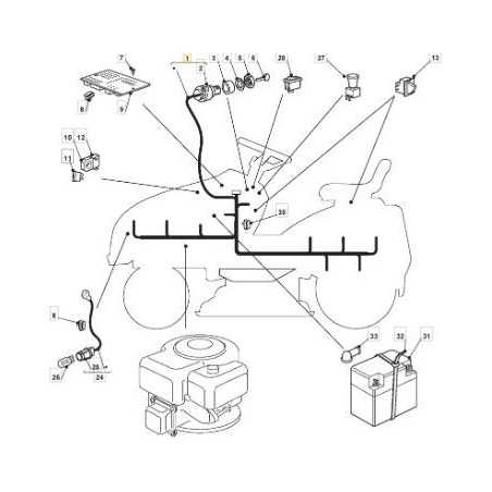 CABLAGGIO KIT NJ98 (B&S-TE ORIGINALE STIGA - 182040145/0 | NewgardenParts.com