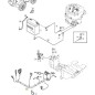 WIRING HARNESS FM85E VILLA 12 XM130 ORIGINAL STIGA - 187040303/0