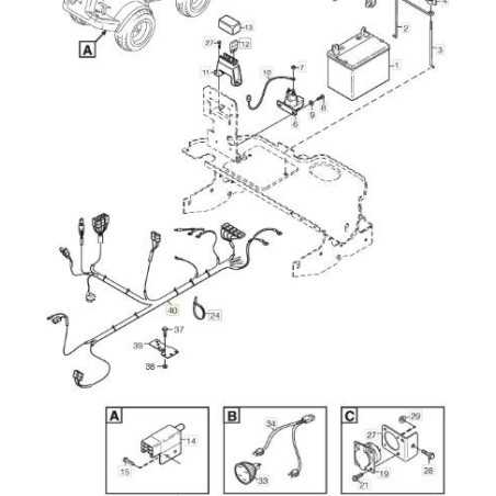 CABLAGGIO PARK DIESEL ORIGINALE STIGA - 187040311/0 | NewgardenParts.com