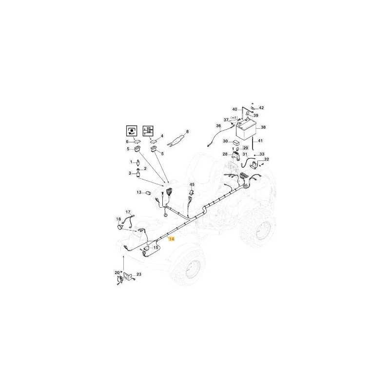CABLAGGIO PCH CON FRIZIONE ORIGINALE STIGA - 187040333/0