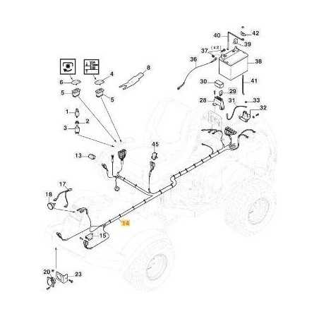 CABLAGGIO PCH CON FRIZIONE ORIGINALE STIGA - 187040333/0 | NewgardenParts.com