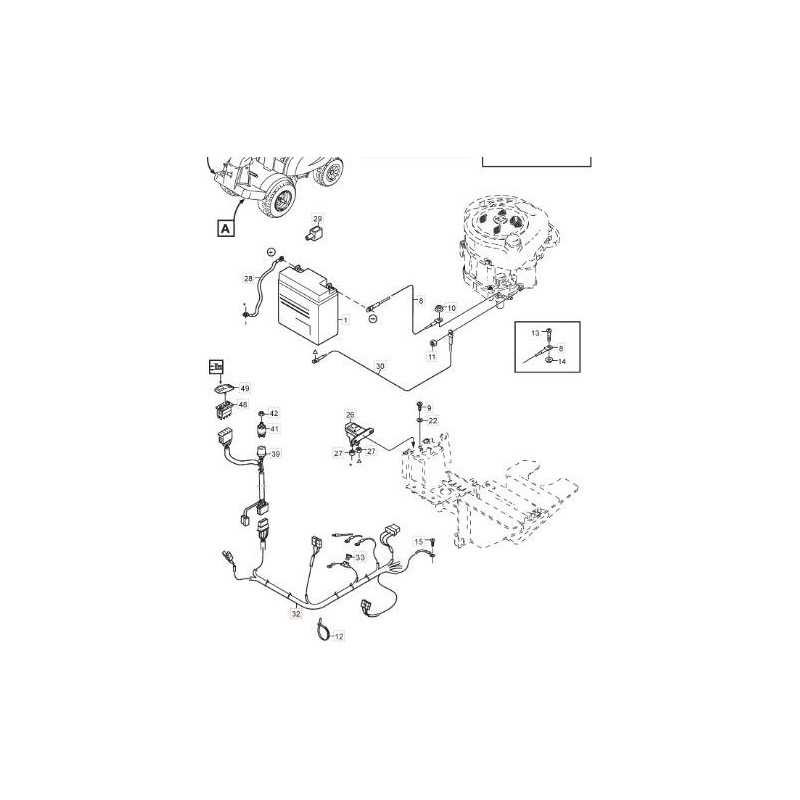 CABLAGGIO XM 140/160 ORIGINALE STIGA - 187040315/0