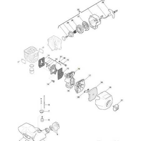CARBURATORE SBK 35 ORIGINALE STIGA - 118801826/0 | NewgardenParts.com