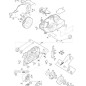 ORIGINAL RIGHT CRANKCASE STIGA - 118804929/0