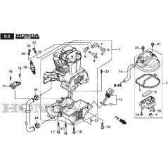 CARTER MOTORE ORIGINALE STIGA - 118551710/0 | NewgardenParts.com