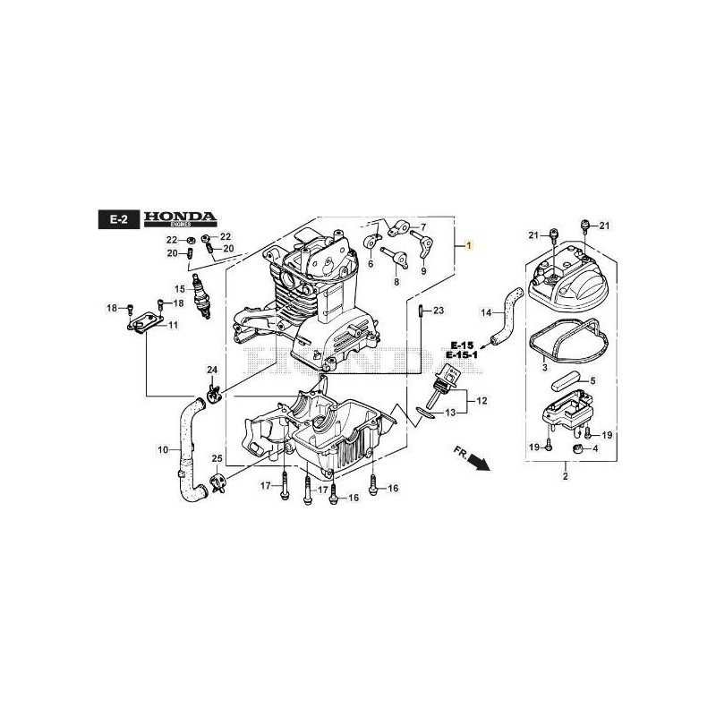 ORIGINAL STIGA ENGINE CRANKCASE - 118551709/0