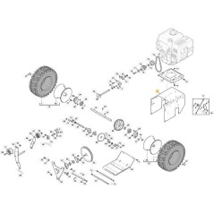 ORIGINAL STIGA TRANSMISSION CRANKCASE - 118820754/0 | NewgardenParts.com