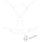 CABLE D'ALIMENTATION BB 900 LI 48 ORIGINAL STIGA - 118811331/0
