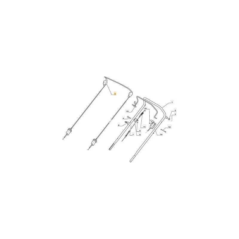 STIGA GABY TRACTION CABLE - 381030038/1