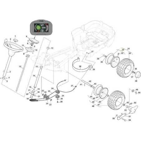 WHEEL RIM POSTER. 4.375 X8 NV ORIGINAL STIGA - 187000451/1 | NewgardenParts.com