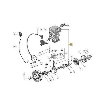 CYLINDER - PISTON D 39 ORIGINAL STIGA - 8541370/1 | NewgardenParts.com