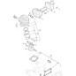 CYLINDRE - PISTON ORIGINAL STIGA - 118804337/0