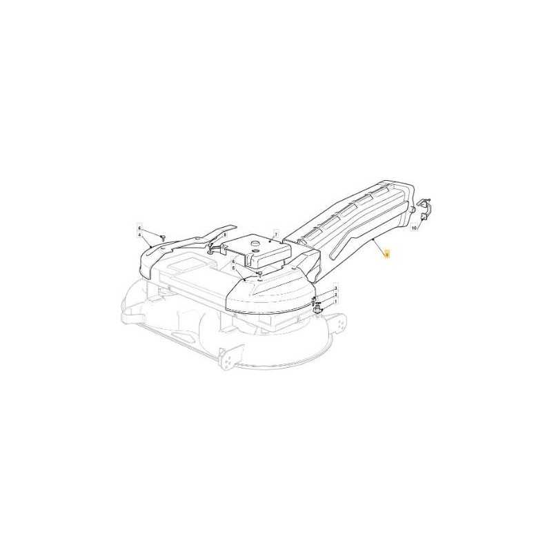OUTPUT CONVEYOR KIT TC HE ORIGINAL STIGA - 382108019/0