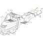 TAPA BOLSA TCP ROJA 300941 GGP03/04 ORIGINAL STIGA - 382110200/1