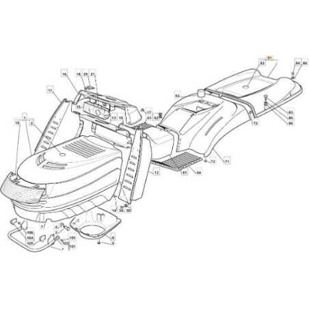 TCP BAG COVER YELLOW COLOR 122410 ORIGINAL STIGA - 182110213/0 | NewgardenParts.com