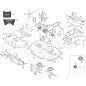 DOUBLE TOOTHED PULLEY FM-CD 105 ORIGINAL STIGA - 387605030/0