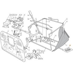 EQUIPMENT ELECTRIC TC BAG LIFTING COMPONENT ORIGINAL STIGA - 382180045/0 | NewgardenParts.com