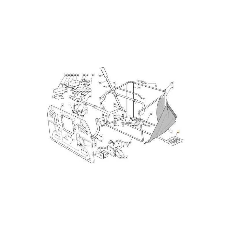 EQUIPMENT ELECTRIC TC BAG LIFTING COMPONENT ORIGINAL STIGA - 382180045/0