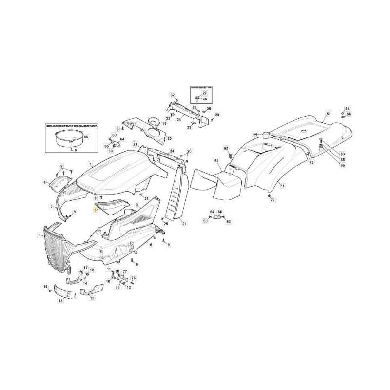 FANALE LED SX TNS ORIGINALE STIGA - 382185509/0