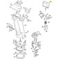 ORIGINAL STIGA LED SNOWPLLOW HEADLIGHT - 183180000/0