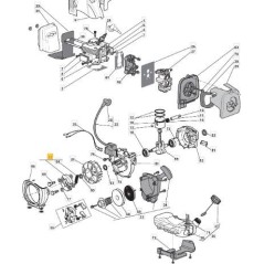 CLUTCH KT01002AA-ORIGINAL STIGA REFILL - 183215005/0 | NewgardenParts.com
