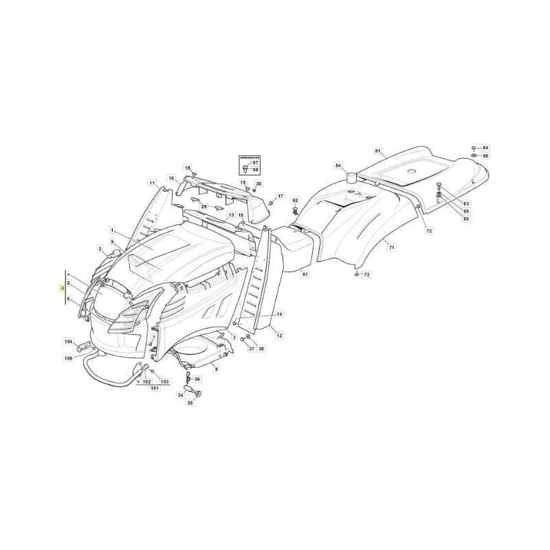 CAPOT AVANT JX-TCX NCS8000N ORIGINE STIGA - 382394647/0